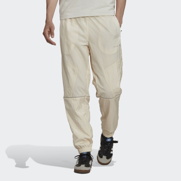 Revelar A Mistura De Material Calça De Corrida Branca Adidas