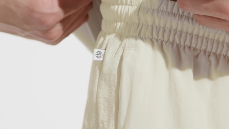 Revelar Fundo De Agasalho De Mistura De Materiais Branco Adidas