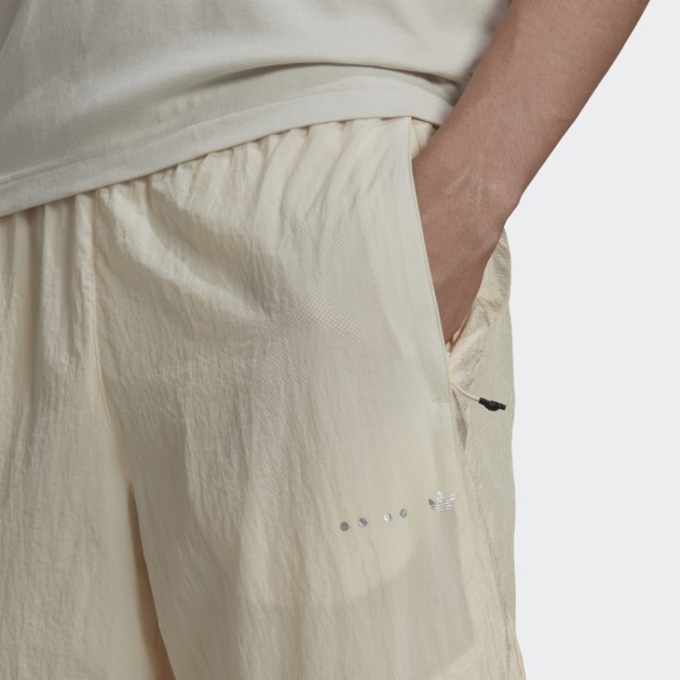 Revelar Fundo De Agasalho De Mistura De Materiais Branco Adidas