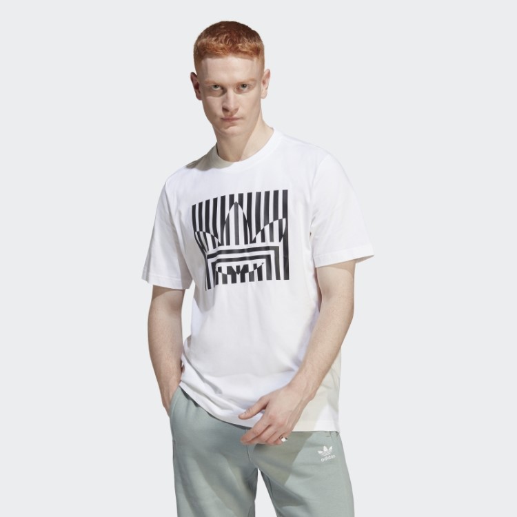 Camiseta Branca Adidas Rekive Fashion