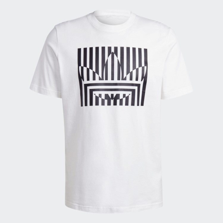 Camiseta Branca Adidas Rekive Fashion