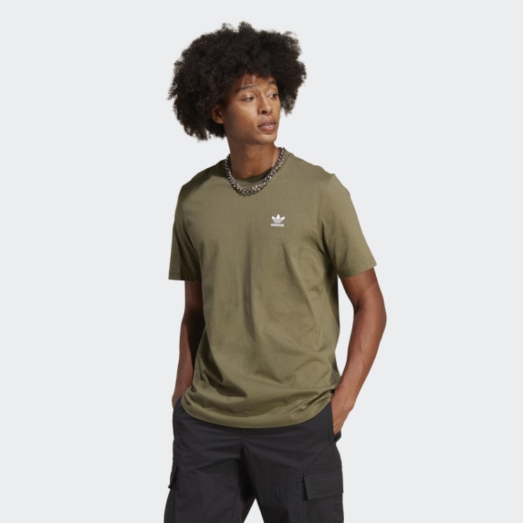 Camiseta Verde Adidas Trefoil Essentials