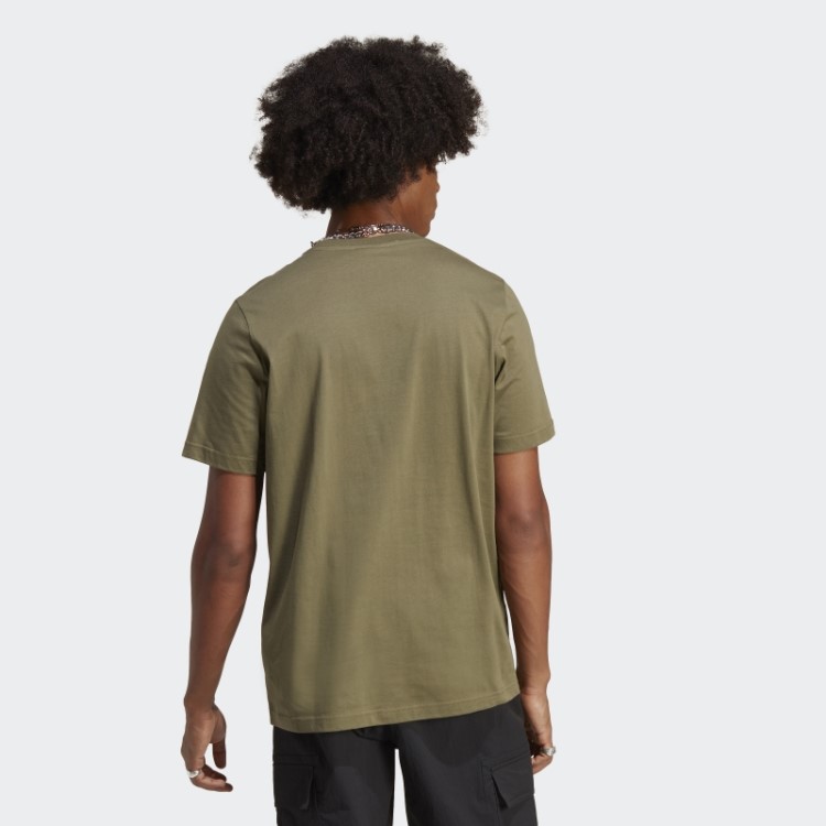 Camiseta Verde Adidas Trefoil Essentials