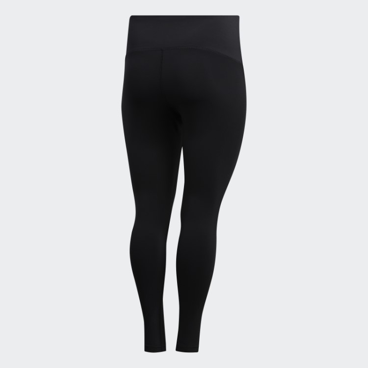 Preto Acredite Nesta Meia-calça Sólida 7/8​ (tamanho Grande) Adidas