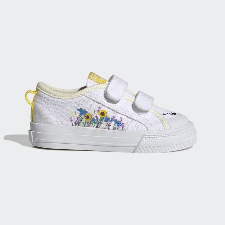 Sapatos Brancos Adidas Nizza