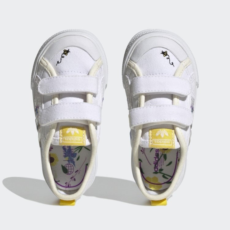 Sapatos Brancos Adidas Nizza