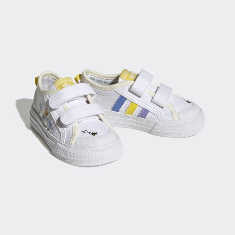 Sapatos Brancos Adidas Nizza