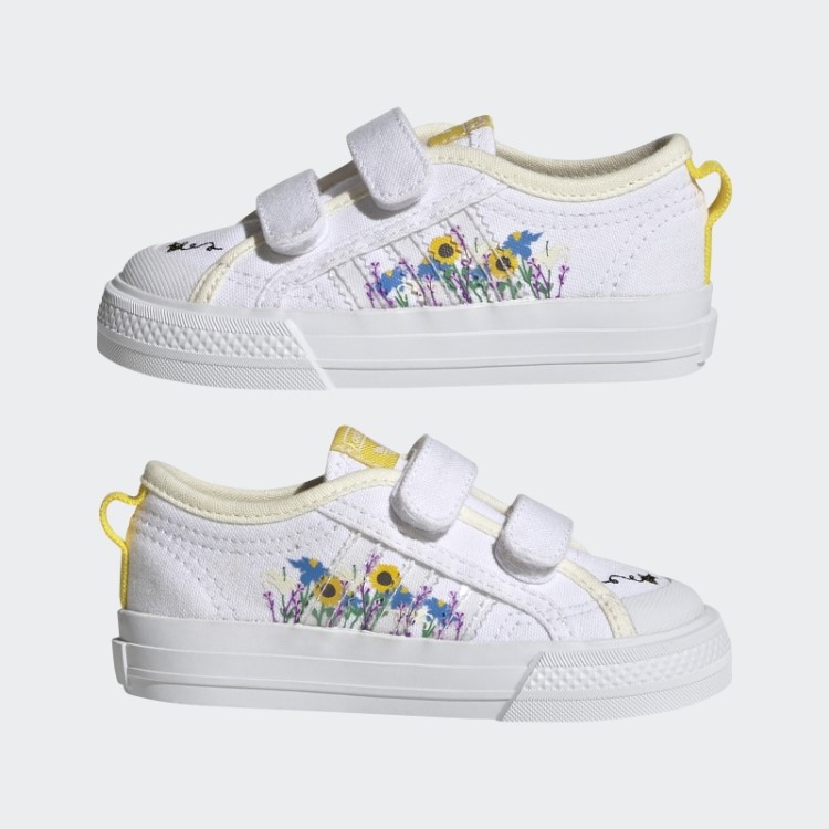 Sapatos Brancos Adidas Nizza
