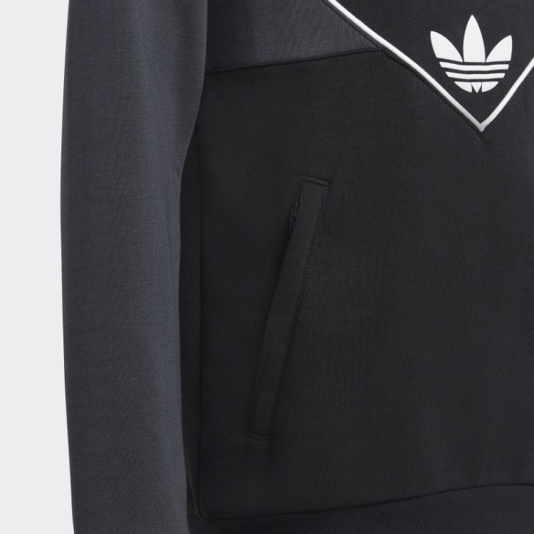 Adicolor Moletom Preto Adidas