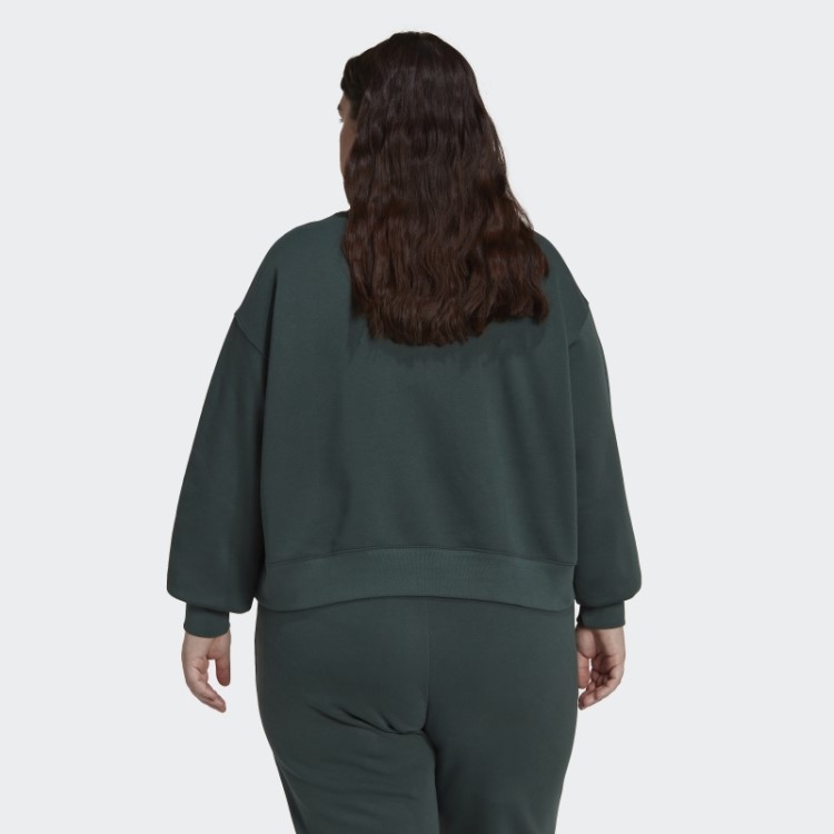 Moletom Verde Mineral Adidas Adicolor Essentials (tamanho Grande)