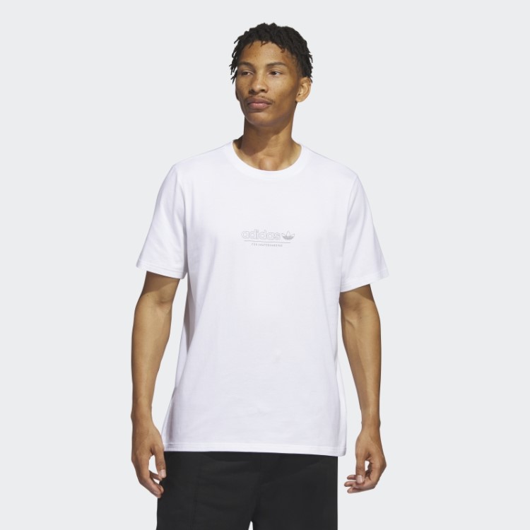 4.0 Strike Through Camiseta De Manga Curta Branca Adidas