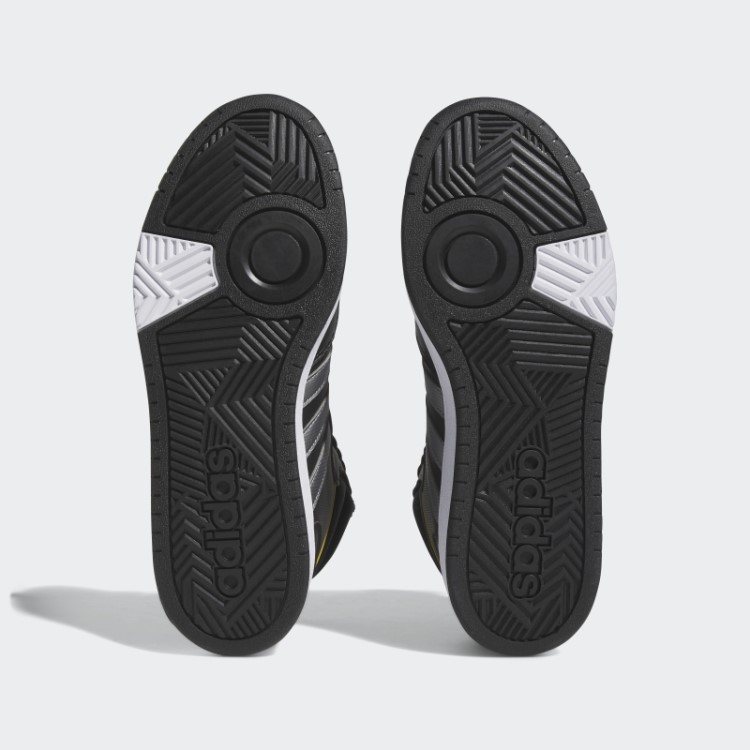 Adidas Black Hoops 3.0 Mid Lifestyle Basquete Clássico Forro De Pele Sapatos De Inverno
