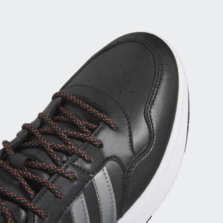 Adidas Black Hoops 3.0 Mid Lifestyle Basquete Clássico Forro De Pele Sapatos De Inverno