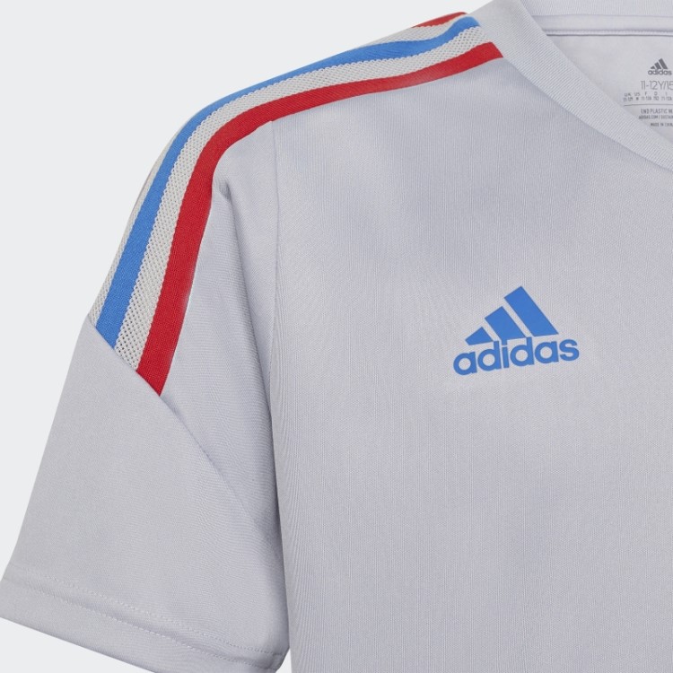Camisa De Treino Olympique Lyonnais Condivo 22 Prata Adidas Hot