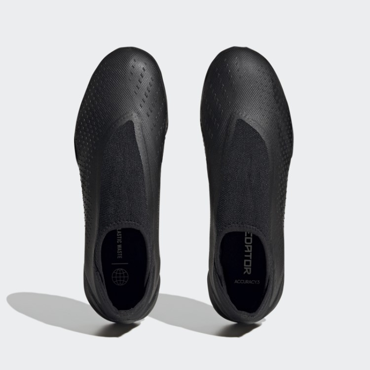 Precisão Predadora Preta.3 Chuteiras De Futebol Sem Cadarço Adidas
