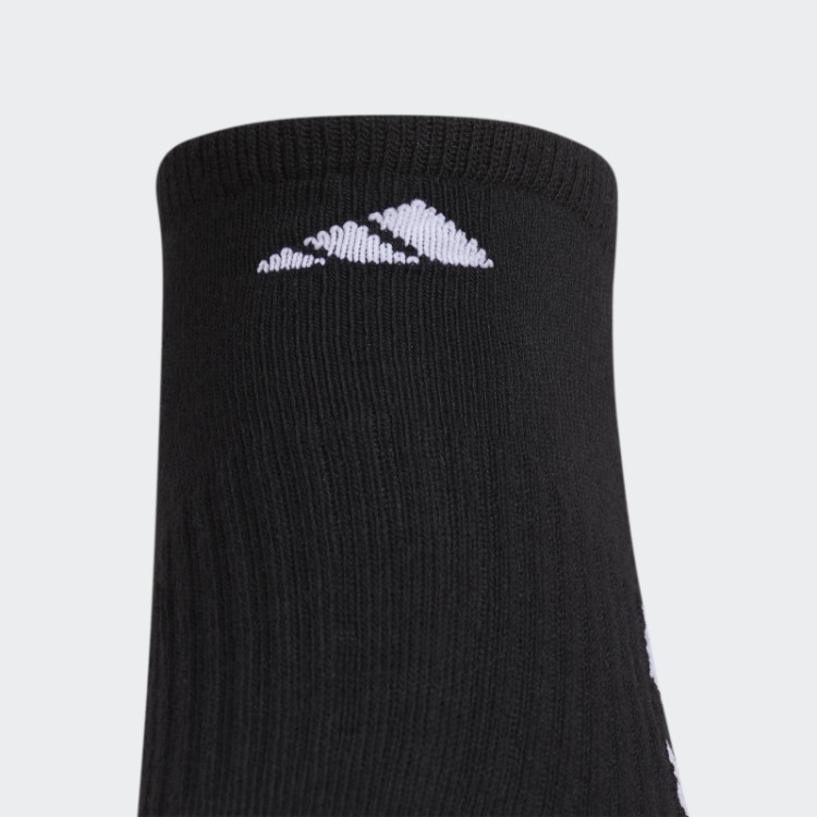 Meias Acolchoadas Invisíveis 3 Pares Adidas Preto