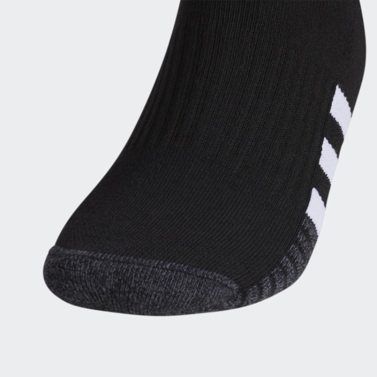 Meias Acolchoadas Invisíveis 3 Pares Adidas Preto