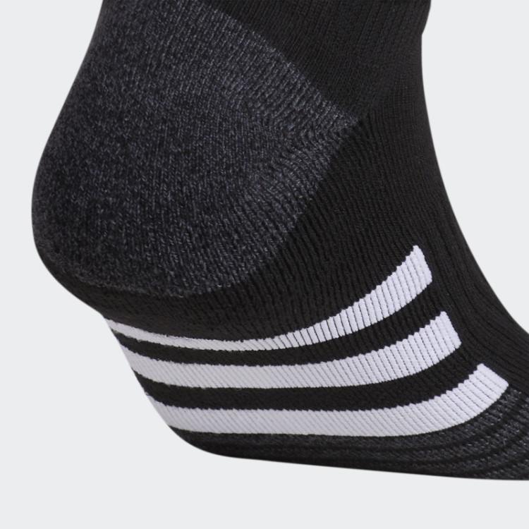 Meias Acolchoadas Invisíveis 3 Pares Adidas Preto