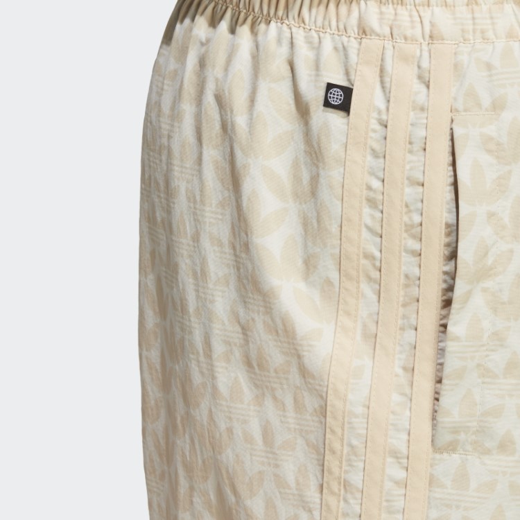 Short De Natação Com Monograma Adidas Originals Sand