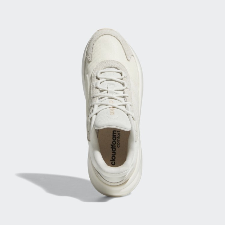 Tênis De Corrida Estilo De Vida Adidas Branco Ozelle Cloudfoam