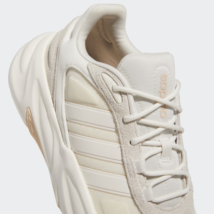 Tênis De Corrida Estilo De Vida Adidas Branco Ozelle Cloudfoam
