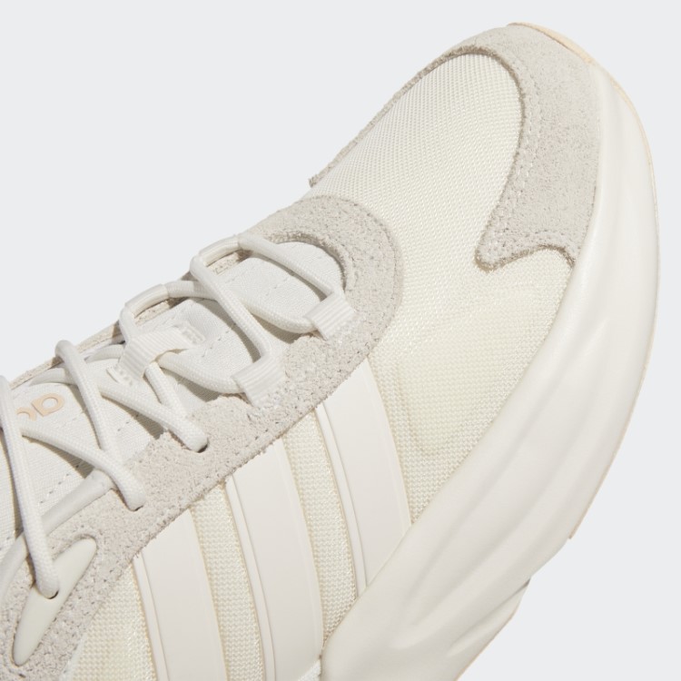 Tênis De Corrida Estilo De Vida Adidas Branco Ozelle Cloudfoam