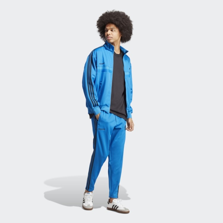 83-c Jaqueta Azul Pássaro Adidas