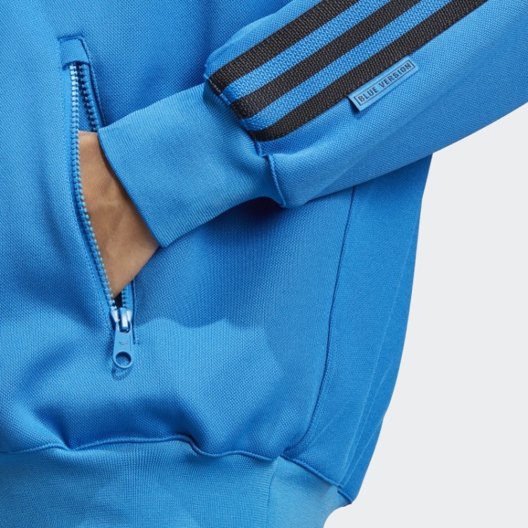 83-c Jaqueta Azul Pássaro Adidas