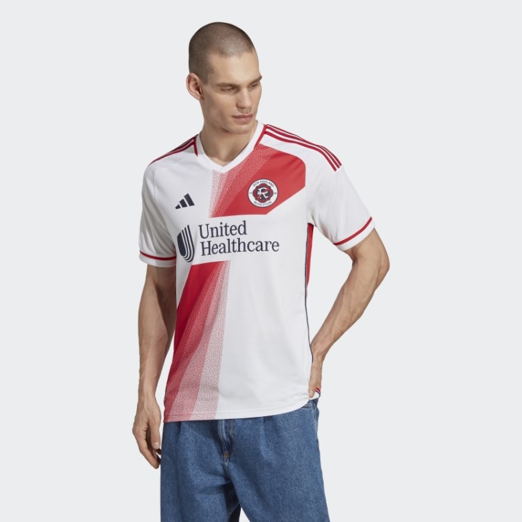 Nova Revolução Da Inglaterra 23/24 Away Camisa Autêntica Adidas Branco