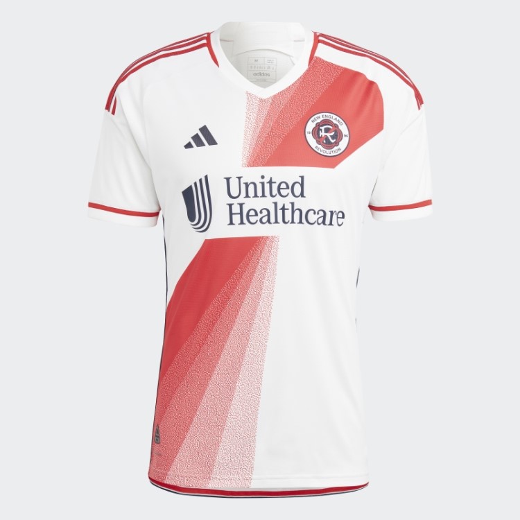 Nova Revolução Da Inglaterra 23/24 Away Camisa Autêntica Adidas Branco