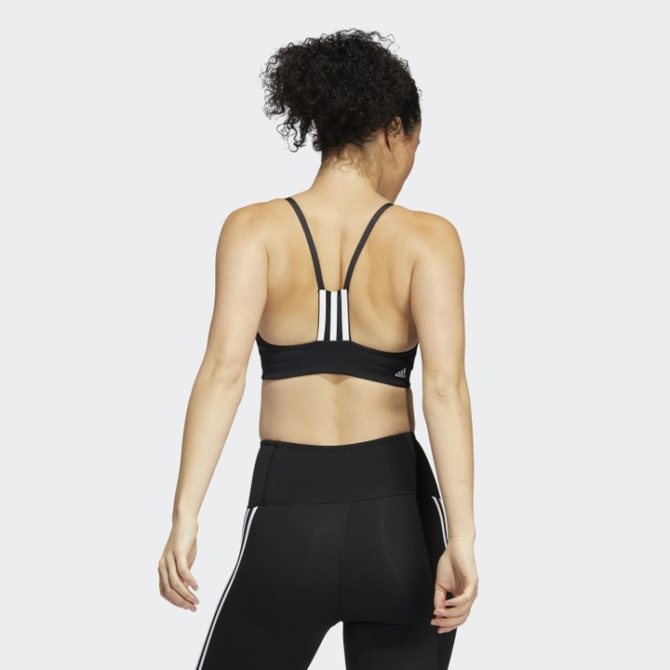 Sutiã Aeroimpact Training Adidas Light-support Preto Quente