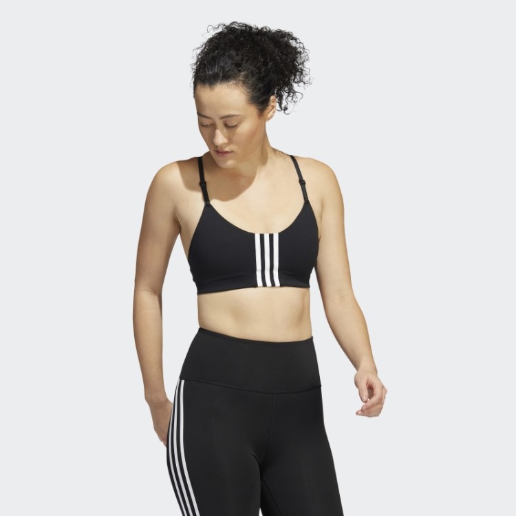 Sutiã Adidas Aeroimpact Training Light-support Preto Quente