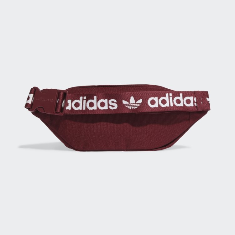 Bolsa De Cintura Clássica Vermelha Adidas Adicolor