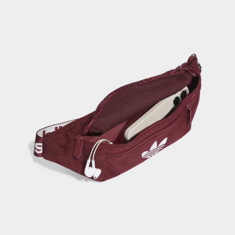 Bolsa De Cintura Clássica Vermelha Adidas Adicolor