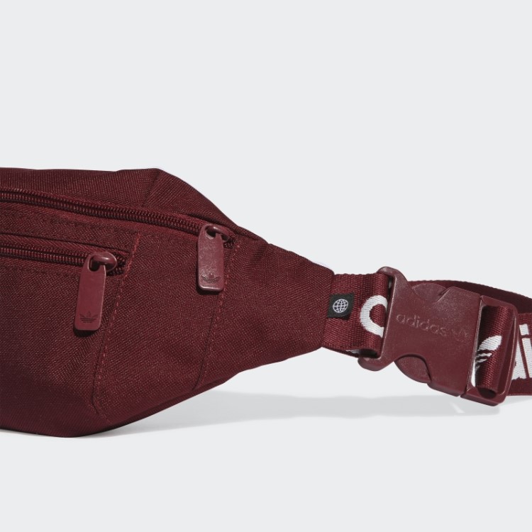 Bolsa De Cintura Clássica Vermelha Adidas Adicolor