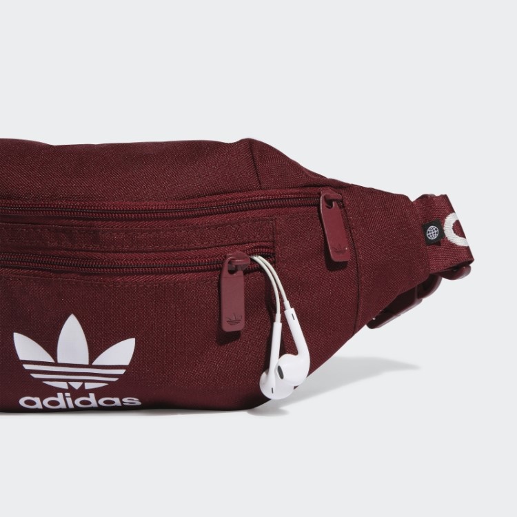 Bolsa De Cintura Clássica Vermelha Adidas Adicolor
