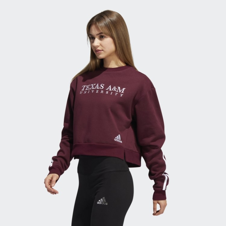 Moletom Com As Três Listras Marrom Da Adidas
