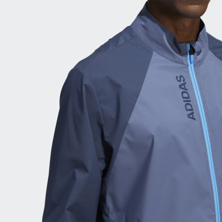 Jaqueta Provisória Com Zíper Completo Adidas Navy