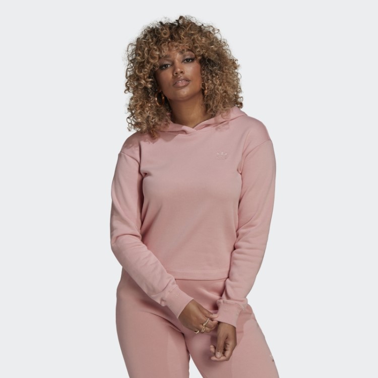 Moletom Malva Cropped Adidas