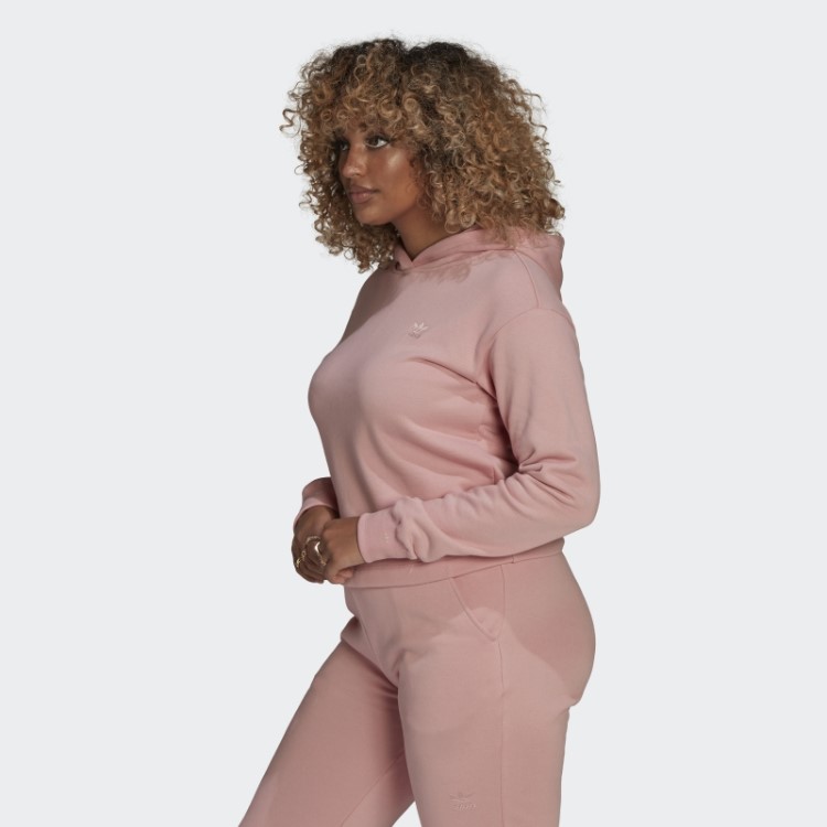 Moletom Malva Cropped Adidas