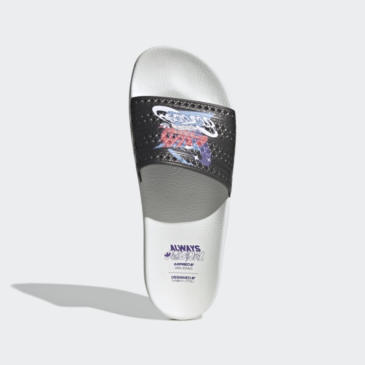 Adidas Adilette Desliza Preto/branco