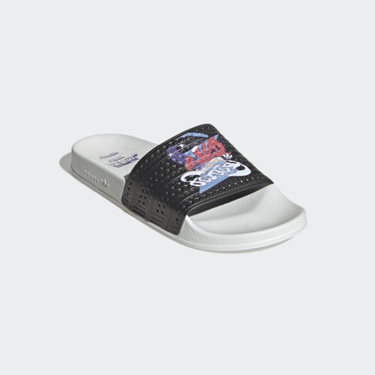 Adidas Adilette Desliza Preto/branco