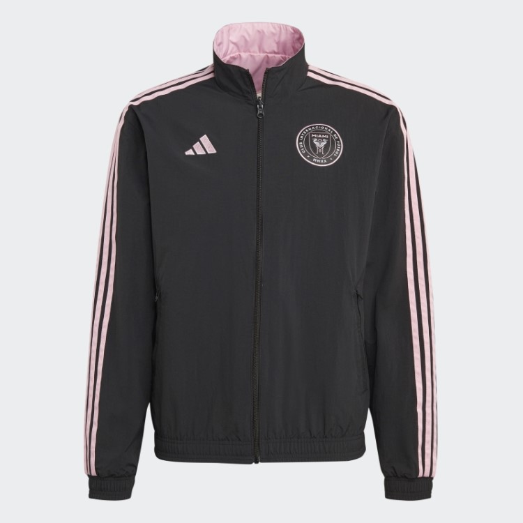 Jaqueta Preta Adidas Inter Miami Cf Hino