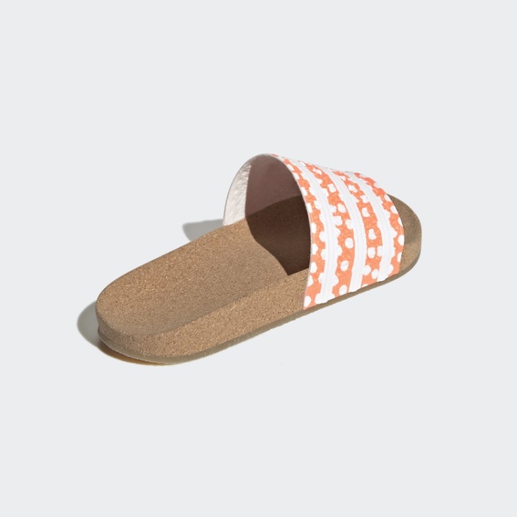Adilette Desliza Adidas Feixe Laranja