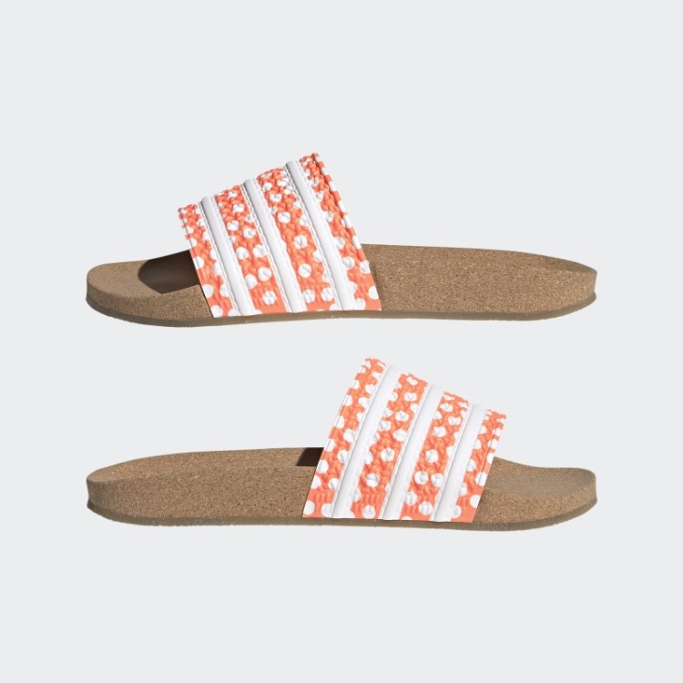 Adilette Desliza Adidas Feixe Laranja