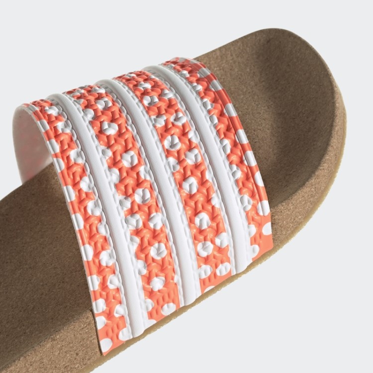 Adilette Desliza Adidas Feixe Laranja