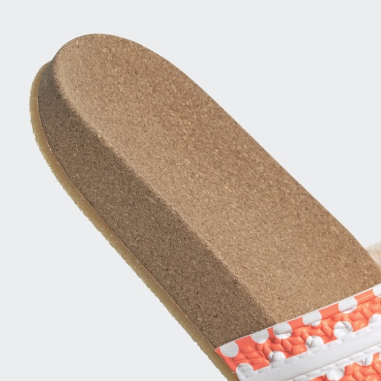 Adilette Desliza Adidas Feixe Laranja