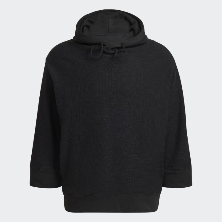 Moletom Com Capuz French Terry Invertido (gênero Neutro) Adidas Preto