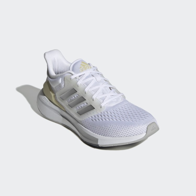 Tênis De Corrida Adidas Eq21 Prata