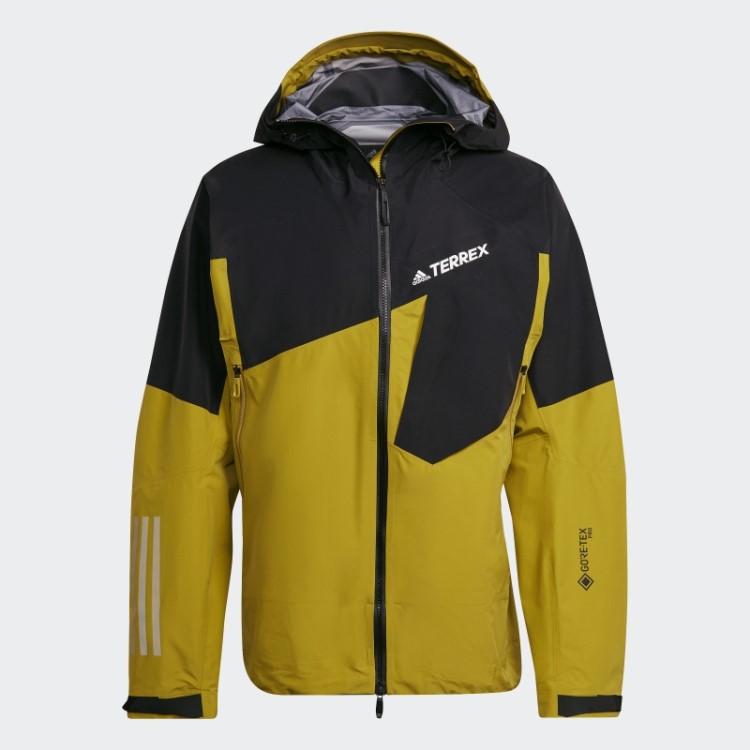 Jaqueta Profissional Olive Terrex Techrock Gore-tex Adidas
